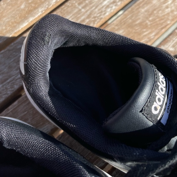 Adidas Cloudfoam Black Women's Sneakers 6.5 - Picture 2 of 6